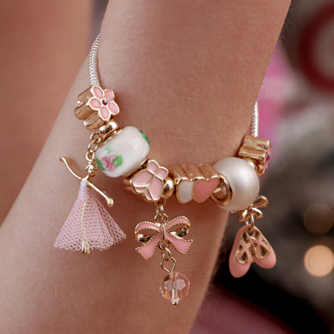 Lauren Hinkley:  Ballerina Girls Charm Bracelet