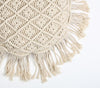 Macrame Tassel Round Cushion Cover Macrame Tassel Round Cushion Cover
