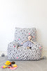Lelbys bean chair - splotches grey & pink - Neapolitan Homewares Lelbys bean chair - splotches grey & pink - Neapolitan Homewares