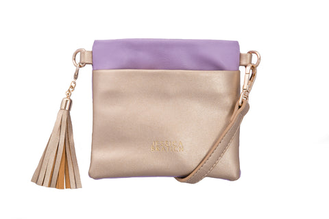 Jessica Bratich Luella Kids Bag - Purple/Gold - Neapolitan Homewares