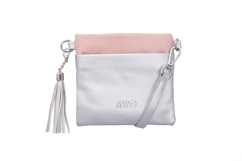 Jessica Bratich Luella Kids Bag - Silver/Pink - Neapolitan Homewares