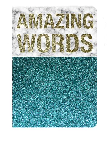 The Cool Company Notebook - Amazing Words - Neapolitan Homewares