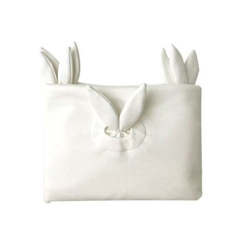 Spinkie Bunny Ears Blankie - Ivory - Neapolitan Homewares