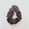 Black Mulberry Silk Scrunchie Black Mulberry Silk Scrunchie