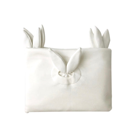 Spinkie Bunny Ears Blankie - Ivory + Miffy Plush Cream Gift Set