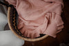 Gift Set: Bundl Vintage Rose Frill Blanket + Miffy Plush