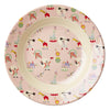 RICE Kids melamine bowl - Circus Pink - Neapolitan Homewares RICE Kids melamine bowl - Circus Pink - Neapolitan Homewares