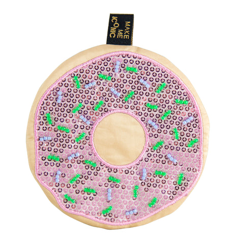 Iconic Sequin Purse - Donut - Neapolitan Homewares