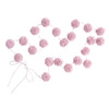 Spinkie Mini Pom Pom Garland - Blush - Neapolitan Homewares Spinkie Mini Pom Pom Garland - Blush - Neapolitan Homewares