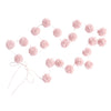 Spinkie Mini Pom Pom Garland - Light Pink - Neapolitan Homewares Spinkie Mini Pom Pom Garland - Light Pink - Neapolitan Homewares