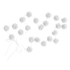 Spinkie Mini Pom Pom Garland - White - Neapolitan Homewares Spinkie Mini Pom Pom Garland - White - Neapolitan Homewares