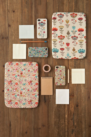 Mini labo iPad cover - flowers - Neapolitan Homewares