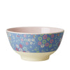 RICE melamine two tone bowl - Wild Flower - Neapolitan Homewares RICE melamine two tone bowl - Wild Flower - Neapolitan Homewares