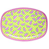 RICE melamine rectangular plate - Watermelon Pink - Neapolitan Homewares RICE melamine rectangular plate - Watermelon Pink - Neapolitan Homewares