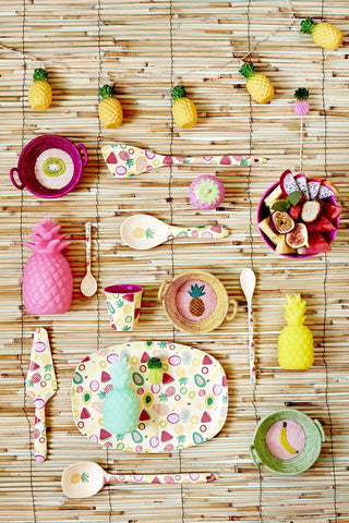RICE melamine rectangular plate - Tutti Frutti - Neapolitan Homewares