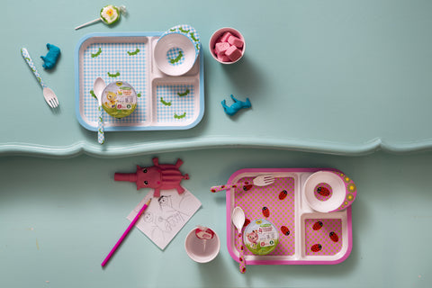 RICE Kids melamine cup - Caterpillar print - Neapolitan Homewares
