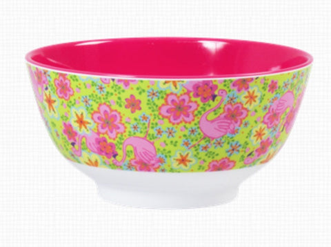 RICE melamine two tone bowl - Flamingo Pink - Neapolitan Homewares