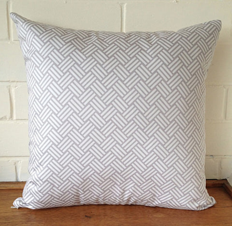 Black Eyed Susie cushion - grey billow - Neapolitan Homewares