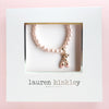 Lauren Hinkley: Pink Pearl Ballet Slippers Bracelet Lauren Hinkley: Pink Pearl Ballet Slippers Bracelet