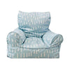 Lelbys Bean Chair - Aqua Blue Raindrops - Neapolitan Homewares