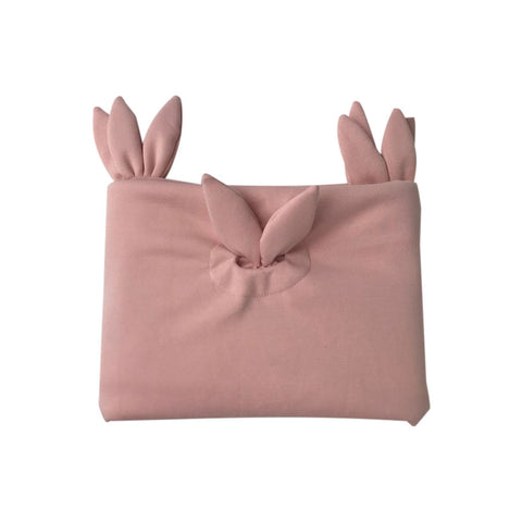 Spinkie Bunny Ears Blankie - Pink - Neapolitan Homewares