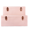Petit Luxe Bebe Velvet Storage Case Set - Dusty Pink - Neapolitan Homewares