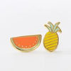 Yellow Owl Earrings - Fruits - Neapolitan Homewares