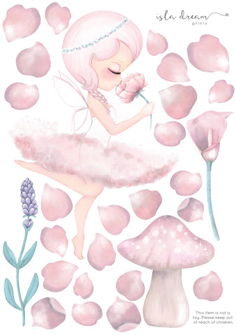 Isla Dream Prints - Wall Decals - Crysta Fairy Ballerina - Neapolitan Homewares