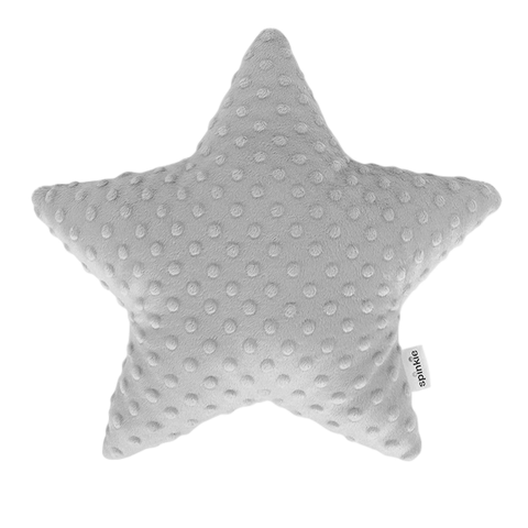 Spinkie Star Pillow - Light Grey - Neapolitan Homewares
