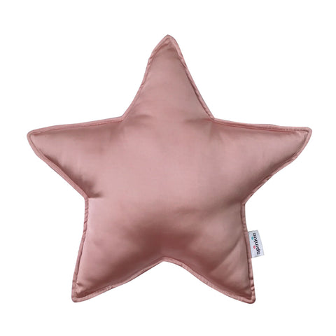 Spinkie Charmeuse Star Pillow - Rose Gold - Neapolitan Homewares