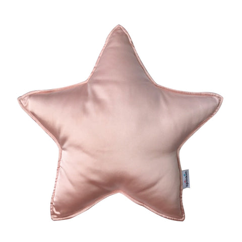 Spinkie Charmeuse Star Pillow - Light Pink - Neapolitan Homewares