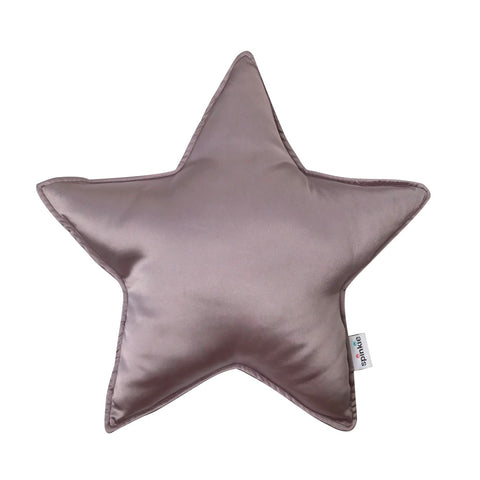 Spinkie Charmeuse Star Pillow - Mauve - Neapolitan Homewares