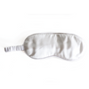 Mulberry Silk Pamper Set - Scrunchie & Eye Mask White