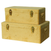 Petit Luxe Bebe Velvet Storage Case Set - Mustard