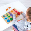 Bigjigs Toys - My First Fractions Puzzle - Neapolitan Homewares
